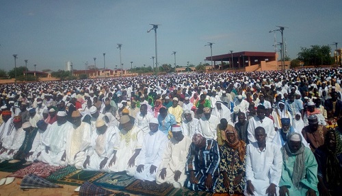 Célébration de l’Aïd El Fitr à Kaya : L’Imam Abou Samad Ouédraogo prône la     paix au Burkina Faso